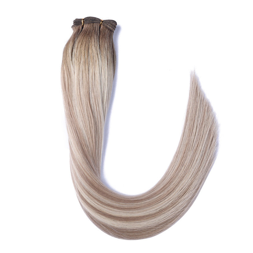 # BONDI BLONDE West European Hand Tied Extensions With Cut Points