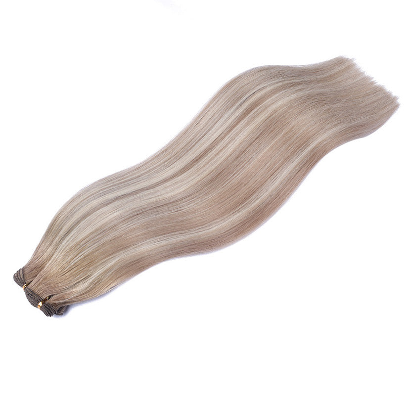 # BONDI BLONDE  West European Hand Tied Extensions With Cut Points