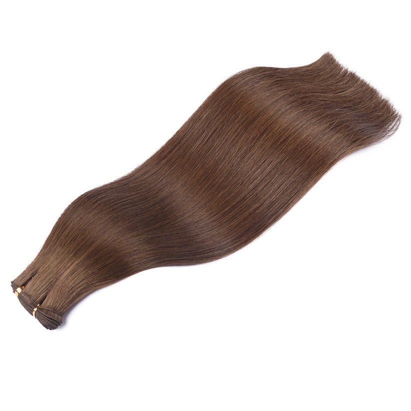 #4 West European Hand Tied Extensions With Cut Points