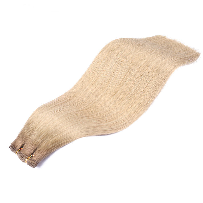#JILL West European Hand Tied Extensions With Cut Points
