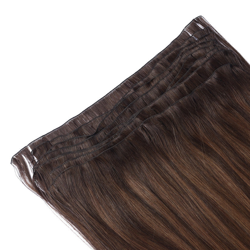 # ASPEN BLONDE West European Hand Tied Extensions With Cut Points