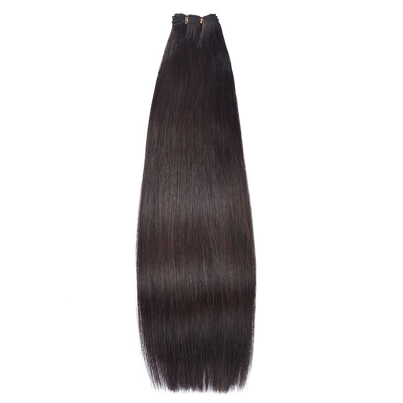 #2  West European Hand Tied Extensions With Cut Points