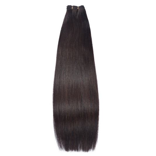#2  West European Hand Tied Extensions With Cut Points