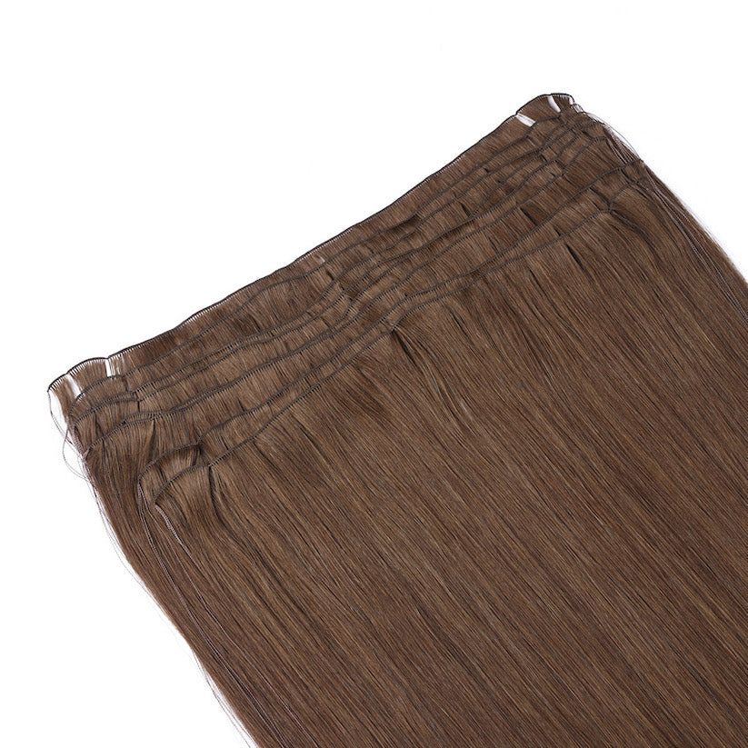 # ASPEN BLONDE West European Hand Tied Extensions With Cut Points