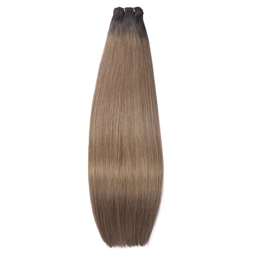#ANGELA West European Hand Tied Extensions With Cut Points