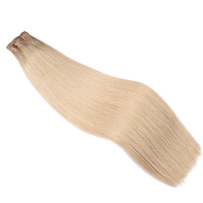 #JILL West European Hand Tied Extensions With Cut Points