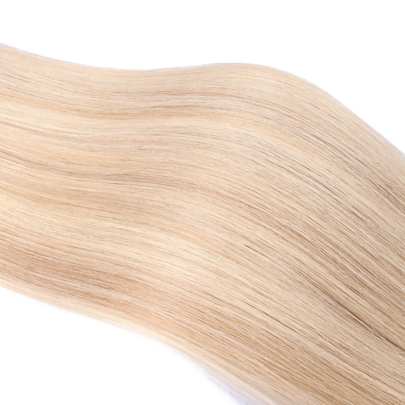 # ASPEN BLONDE West European Hand Tied Extensions With Cut Points