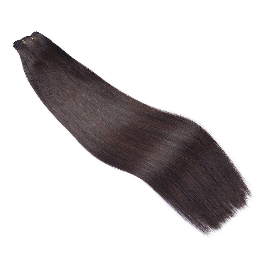#2  West European Hand Tied Extensions With Cut Points